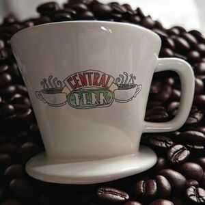 Rae Dunn 'Friends' Ceramic Drip Cone